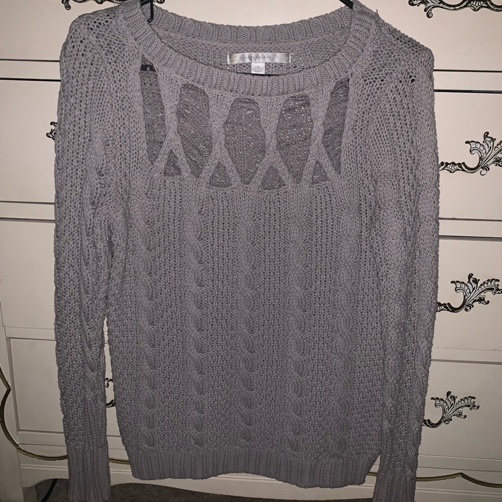 Lauren Conrad lace sweater.